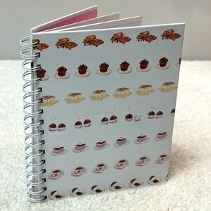 ☀️2/$14☀️Potter Style "Chocolate Astrology" Spiral-Bound Lined Journal Notebook